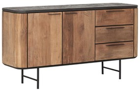 DTP Home Soho Dressoir Met Ronde Hoeken 160 Cm - 160x45x85cm.