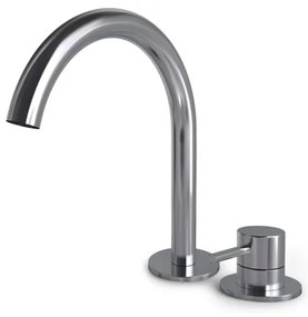 Hotbath BUDDY Wastafelmengkraan - 2 gats - Chroom B123CR