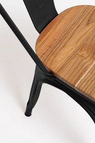 Pakket 4 Stoelen Torix Natuurlijk Hout