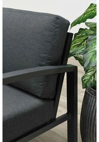 Garden Impressions Tropea lounge dining set 5-delig - donker grijs