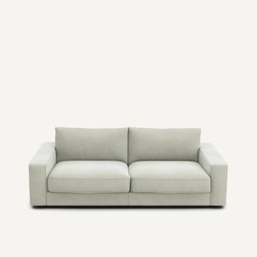 Slaapbank in stonewashed fluweel, SKANDER