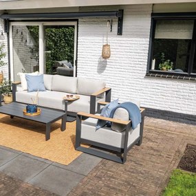 Garden Impressions Malakka loungestoel - light teak look