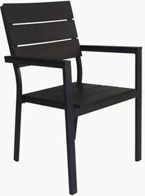 Tuinstoelen met armleuning Levels, stapelbaar, 2-delig