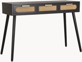 Wandtafel Josine van grenenhout met rotan