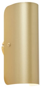Moderne wandlamp goud 2-lichts - Gotthard
