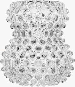 Mondgeblazen vaas Hobnail Birdie, H 13 cm