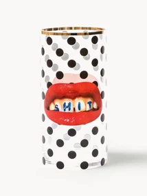 Glazen vaas Toiletpaper, H 30 cm