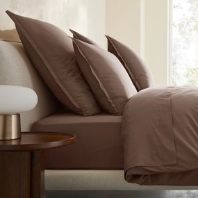 Kussensloop in gewassen perkal katoen, Sabbal