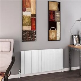 Eastbrook Charlton radiator 125x60cm aluminium 1271W wit mat