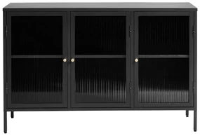 Dressoir Zwart - 132x40x85cm.