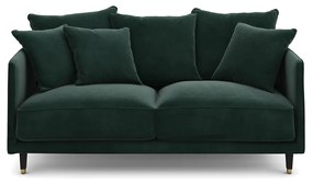 3-zits compacte fluwelen zetel, Lazare