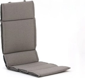 Dunne tuinkussen | Grijs-Antraciet  | Katoen/Polyester | Madison | 125x50cm | Kees Smit Tuinmeubelen