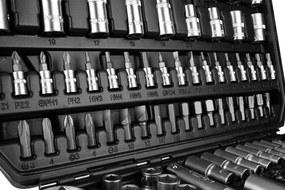 NEO Doppenset 1/4"– 1/2" 110-delig