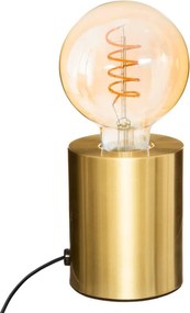 Atmosphera Voet Lamp Saba - Metaal - D9 x H10,5 cm - Goud