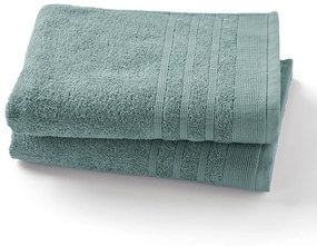 Set van 2 handdoeken in badstof 600 g/m2, Zavara