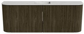 Mondiaz Joya DLux 115cm toiletmeubel ronding links/rechts shadow met wastafel faye midden 1 kraangat opalo