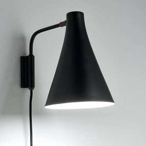Scharnierende metalen wandlamp, Jameson
