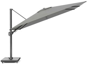 Platinum Challenger Zweefparasol .x.m T Premium (excl. Voet) Aluminium Grijs