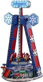 Lemax - 'The Spinning Snowflake' - Verlichte attractie met animatie & muziek/geluid - Inclusief adapter