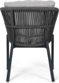 Tuinset 4 personen 125 cm Rope Grijs Lifestyle Garden Furniture Monaco/Ancona