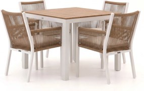 + 10% kassakorting | Diningset Manifesto | 4 personen | Tuinset polywood | 5-delig | Kees Smit Tuinmeubelen