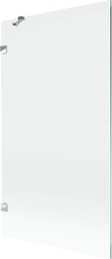 Mexen Lunar badkamerscherm 1-vleugelig 100 x 150 cm, transparant, chroom - 897-100-000-01-00