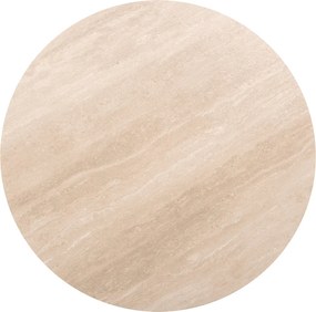 Richmond Interiors Ritz Ronde Bistrotafel Travertine - 75 X 75cm.