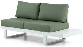 Hoek loungeset 6 personen Aluminium Wit  Lifestyle Garden Furniture Lorenzo