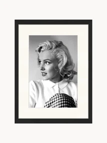 Ingelijste digitale print Marilyn Monroe