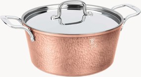 Kookpan Hammered Copper met deksel
