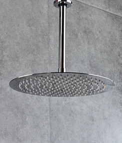 Saniclear Talpa inbouwregendouche 20cm met ronde massagejets en plafondarm chroom
