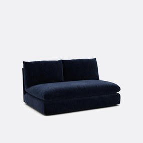 Modulaire 2-zitsbank.gemêleerd polyester, Malo