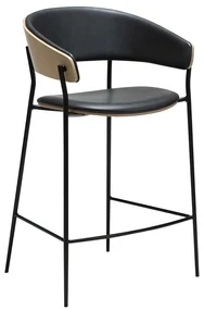 Dan-Form Crib Barkruk Gebogen Eiken Whitewash