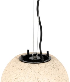 Moderne buitenlamp grijs 25 cm IP65 - Nura