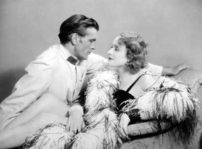 Foto MOROCCO, 1930 directed by JOSEF VON STERNBERG Gary Cooper and Marlene Dietrich, (40 x 30 cm)