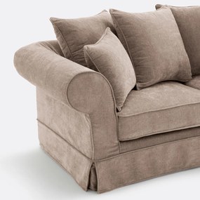 Polyester gemêleerde bank, superieur comfort, Adélia