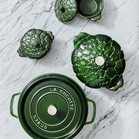 Staub La Cocotte Cocotte 24 cm / 3,7 l, Rond, Basilicum - La Cocotte - Staub