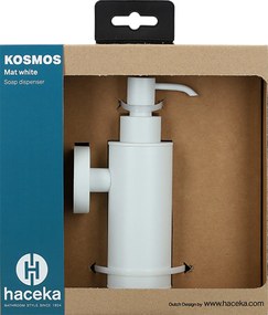 Haceka Kosmos zeepdispenser wit mat