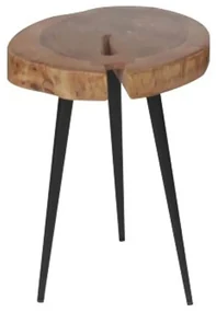 Rousseau Bijzettafel Jimi 1 blok hout