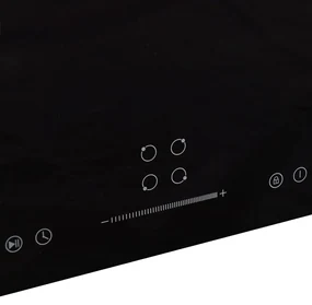 vidaXL Inductiekookplaat 4 zones aanraakbediening 7000 W 77 cm glas