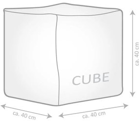 Sitting Point Cube Scuba  - Oranje