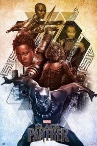 Poster Marvel - Black Panther, (61 x 91.5 cm)