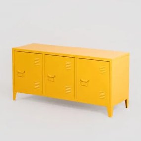 Pohpli Stalen Tv-kast 120x40 Cm Geel Albero - Sklum