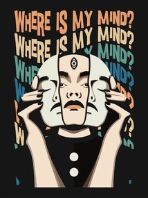 Ilustratie Where Is My Mind Pixies, Retrodrome