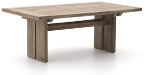 Loungeset eettafel ROUGH | Rechthoekig  | Tuintafel Teakhout | 160x90cm | Kees Smit Tuinmeubelen
