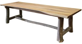 Pearl dining tuintafel 250x100xH77,5 cm teak