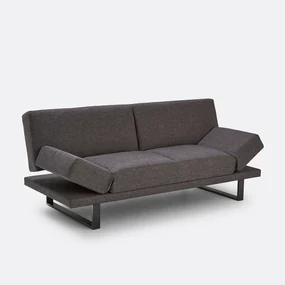 3-zits slaapbank van polyester, New Vermont
