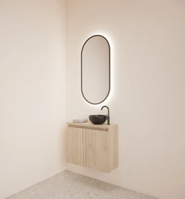 Gliss Design Echo toiletmeubel 60cm kastanje