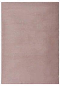 vidaXL Vloerkleed 200x300 cm kunstkonijnenbont oudroze