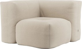 Soft Zitzak Indoor Corner - Teddy Beige